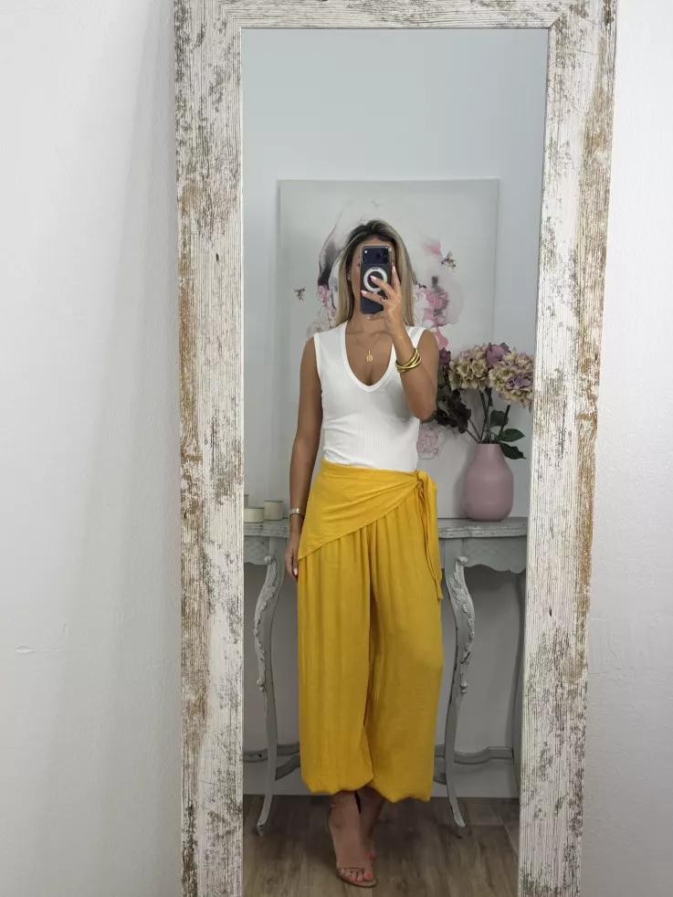 Pantalón Azores amarillo
