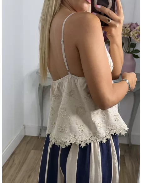 Top Nerja beige