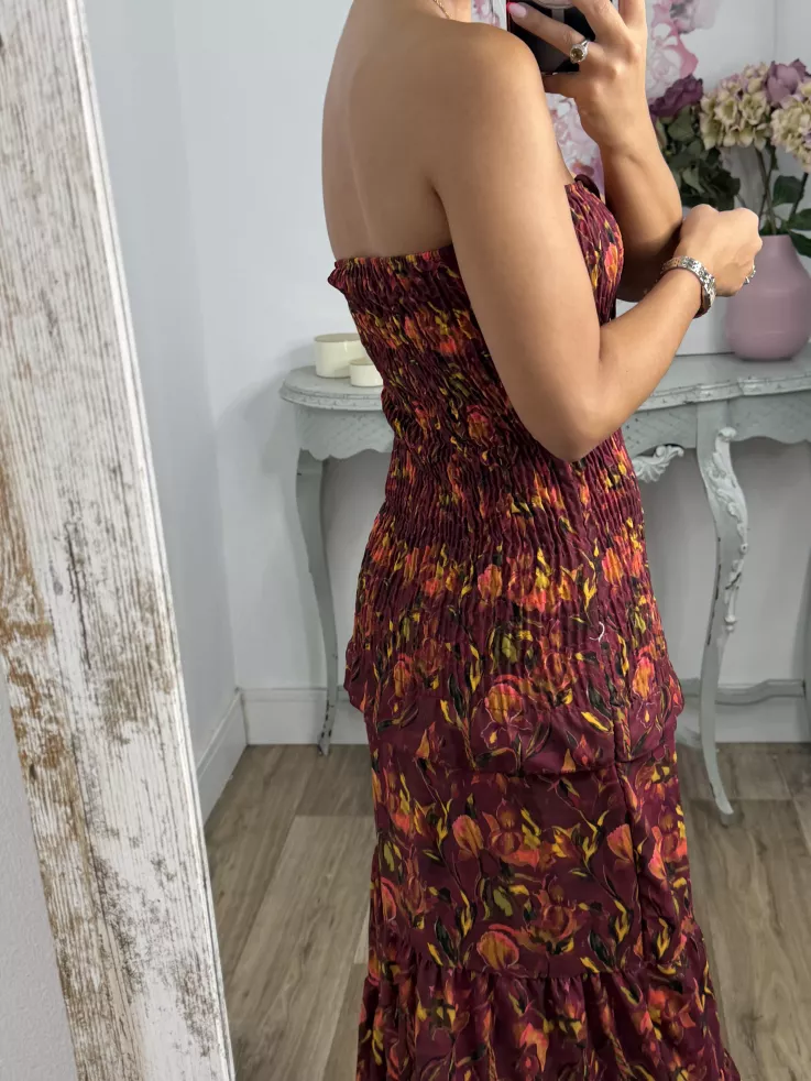 Vestido Colombia de flores
