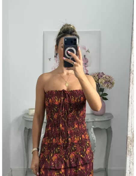 Vestido Colombia de flores