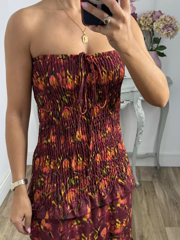 Vestido Colombia de flores