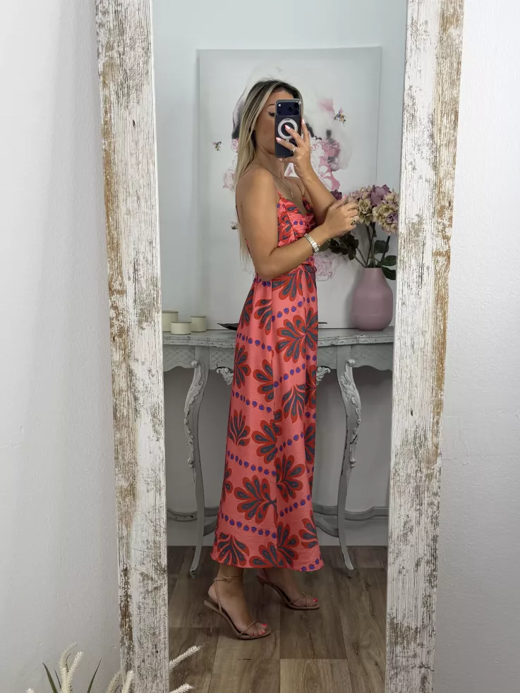 Vestido Perú coral