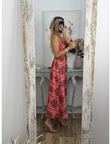 Vestido Perú coral