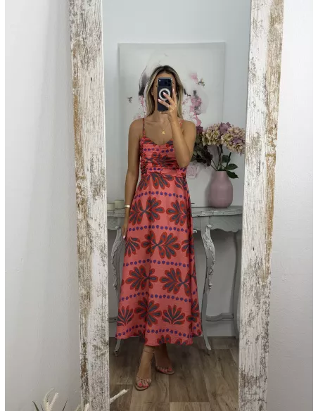 Vestido Perú coral