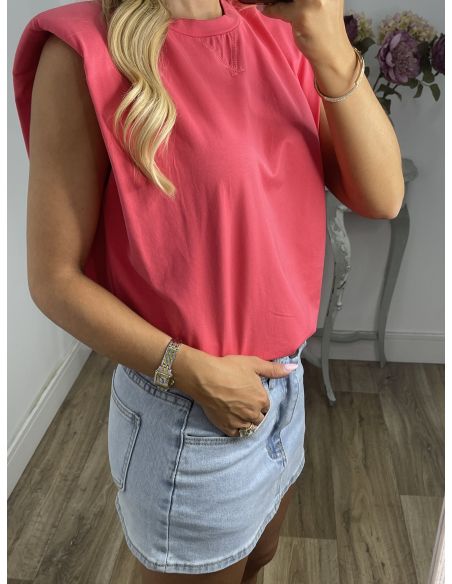 Camiseta Trendy coral