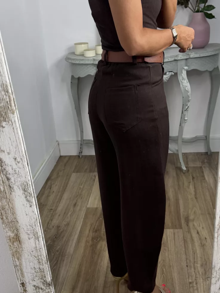 Pantalón Berlín choco