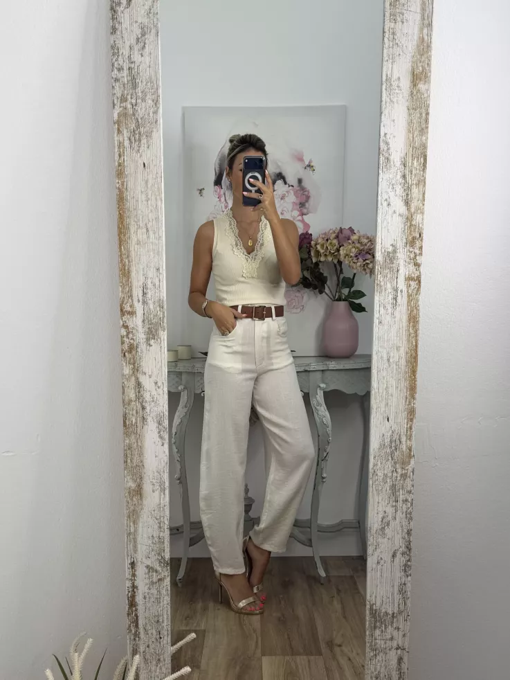 Pantalón Berlín beige