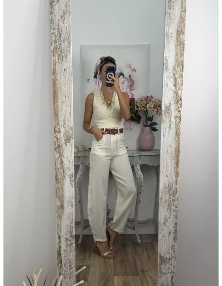 Pantalón Berlín beige