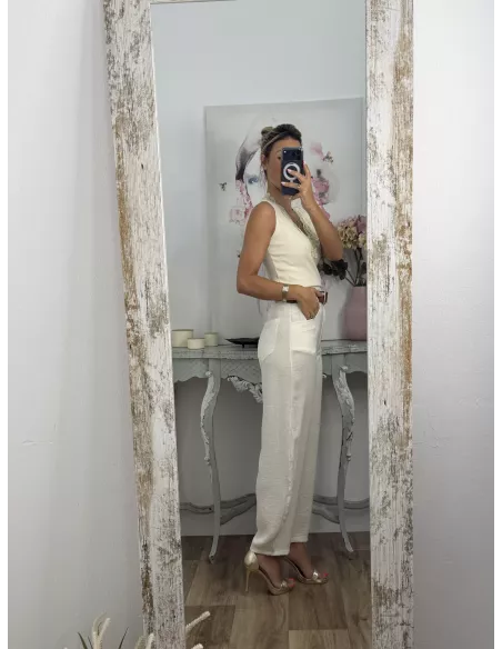 Pantalón Berlín beige