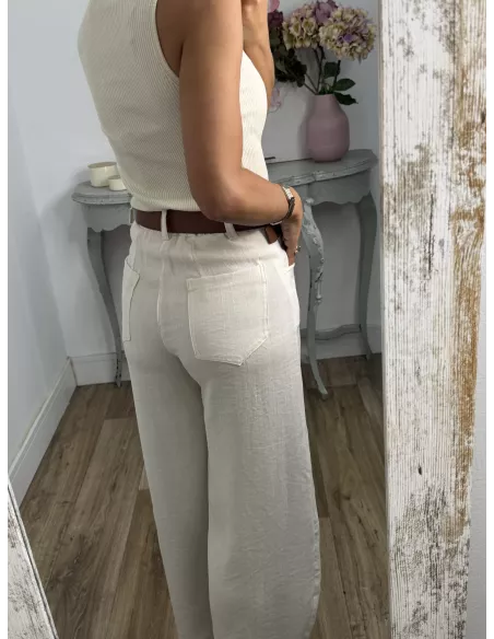 Pantalón Berlín beige
