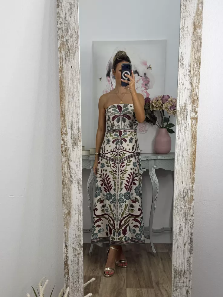 Vestido Cartagena estampado