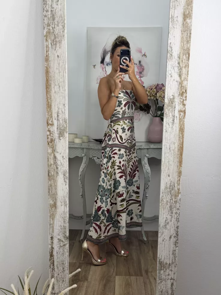 Vestido Cartagena estampado
