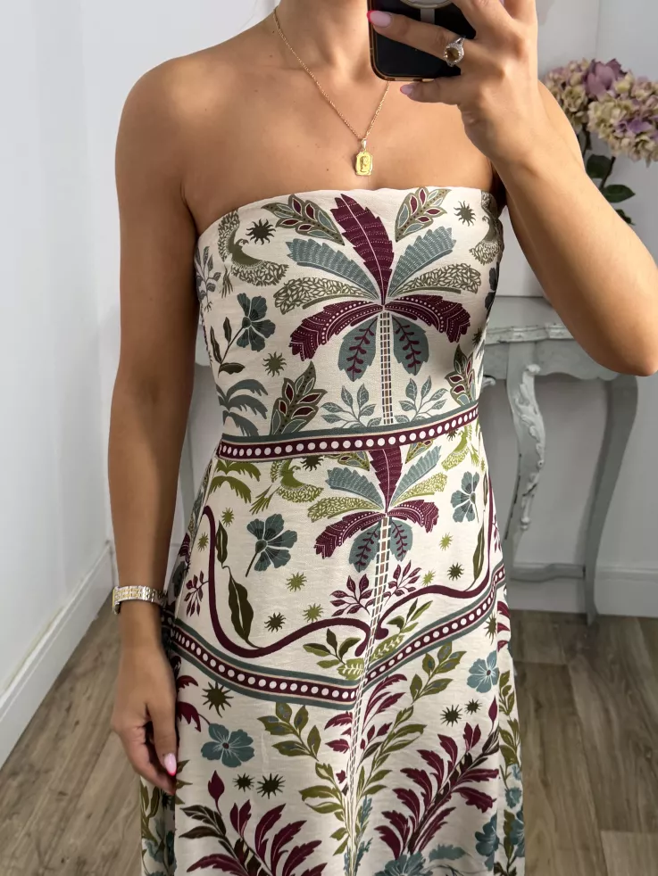 Vestido Cartagena estampado
