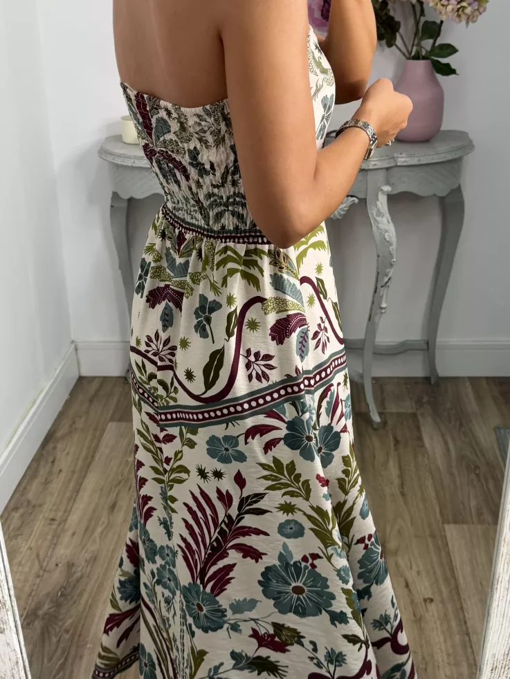 Vestido Cartagena estampado