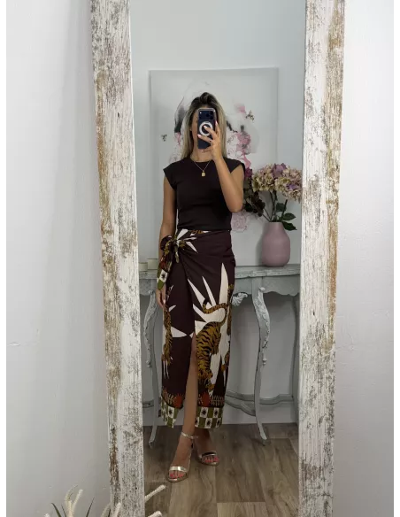Camiseta Evelin choco