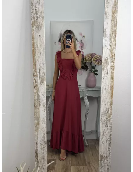 Vestido Kayla con volante
