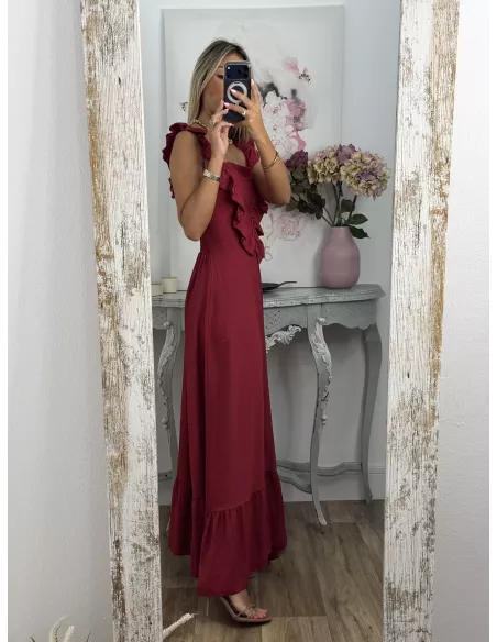 Vestido Kayla con volante