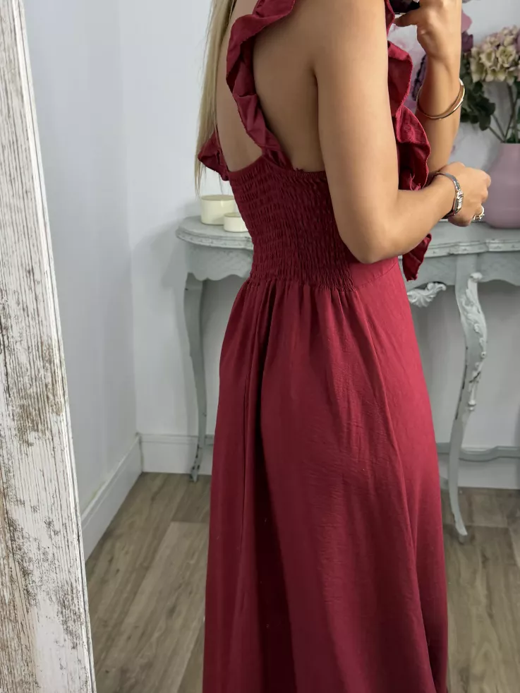 Vestido Kayla con volante