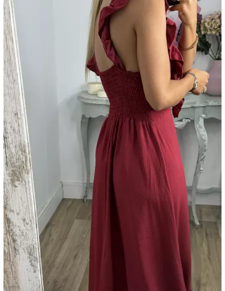 Vestido Kayla con volante