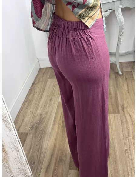 Pantalón Milano berenjena