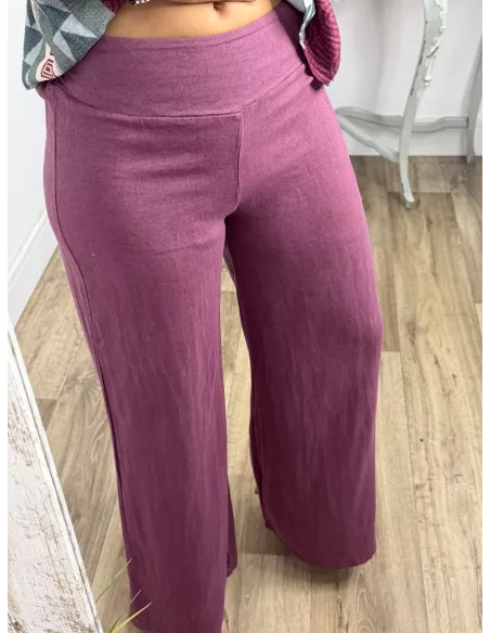 Pantalón Milano berenjena