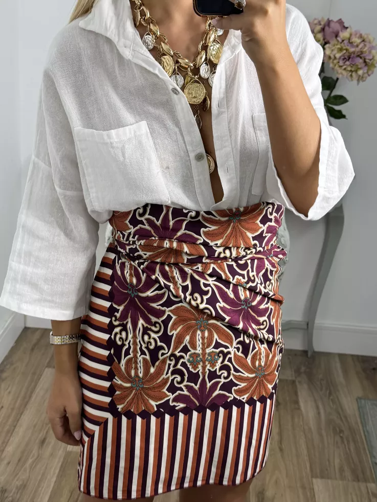 Camisa Namibia blanca