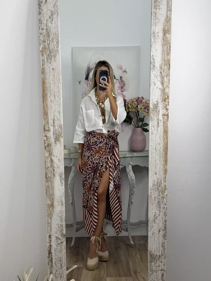 Camisa Namibia blanca