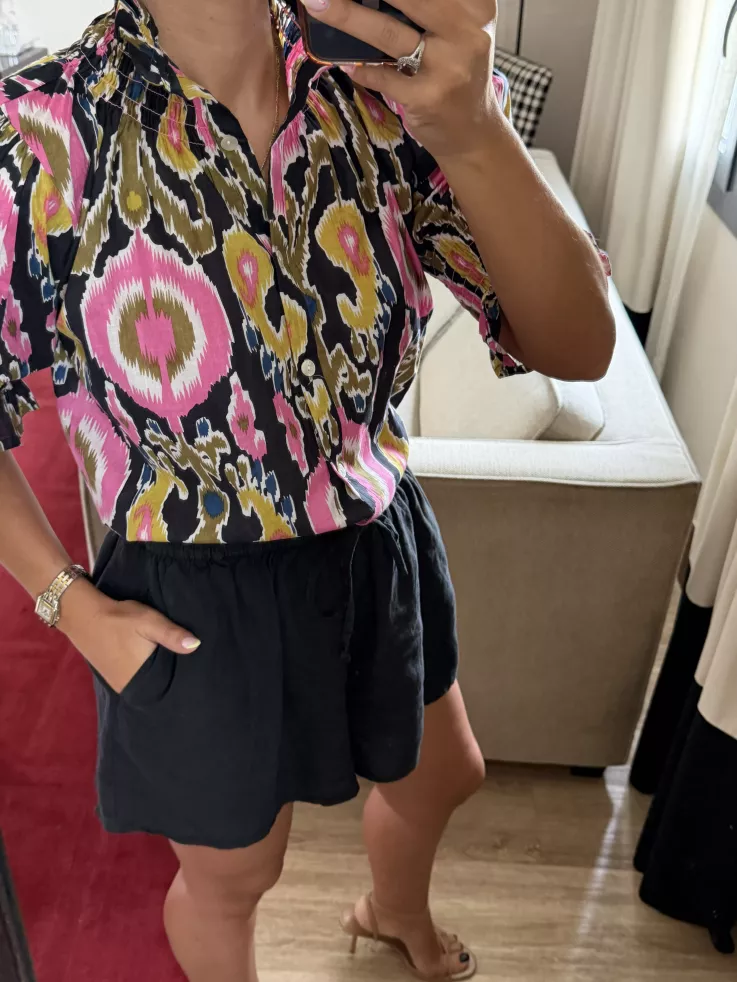 Short fluido negro