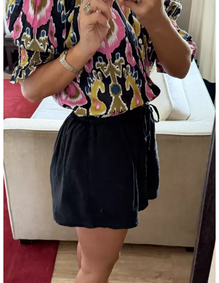 Short fluido negro
