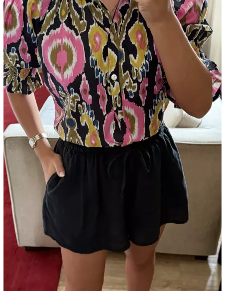 Short fluido negro