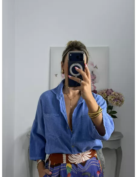Camisa Namibia azul