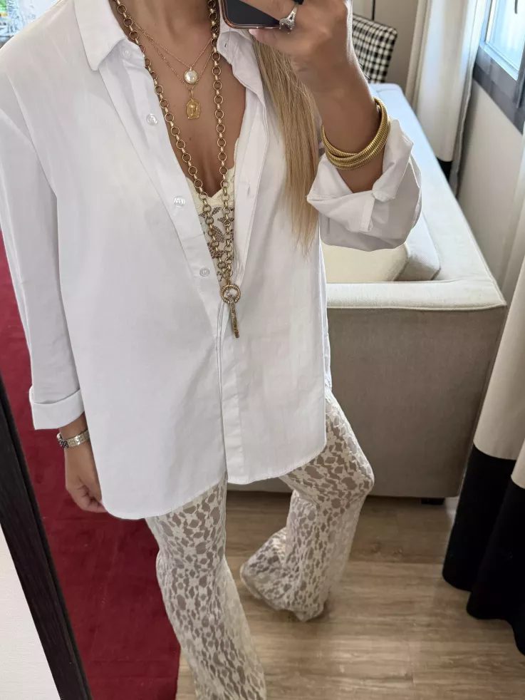 Conjunto Mallorca encaje beige