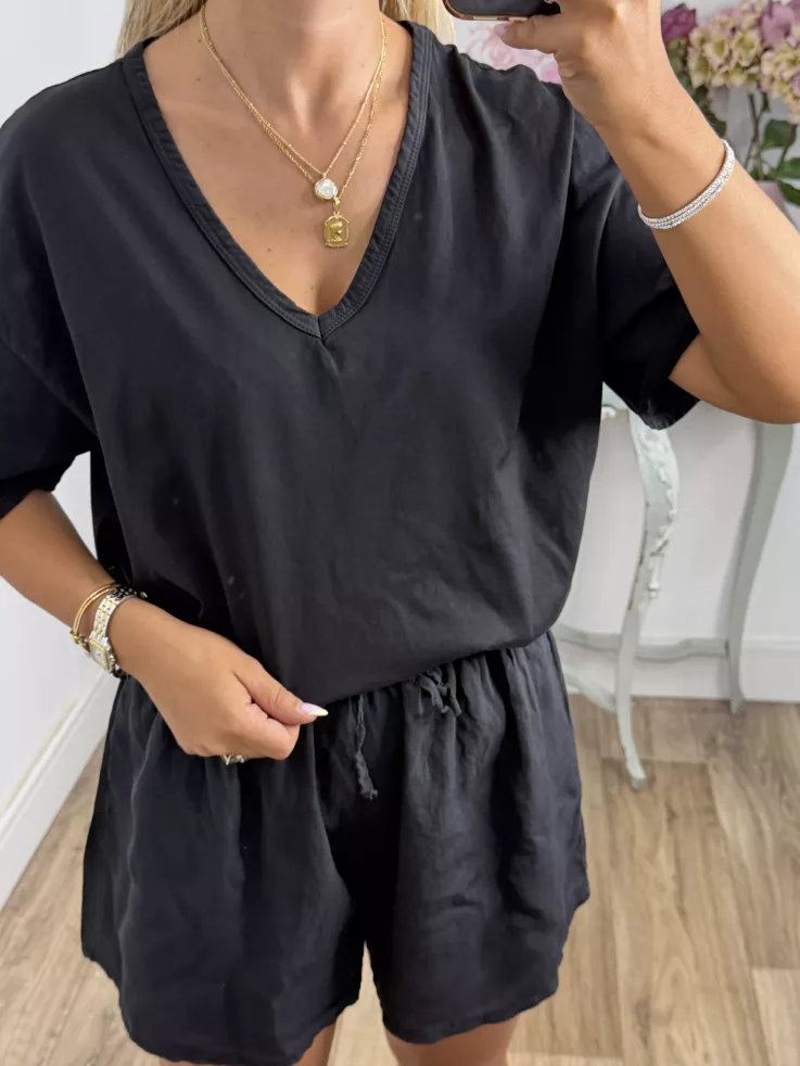 Camiseta Oslo negra