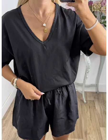 Camiseta Oslo negra