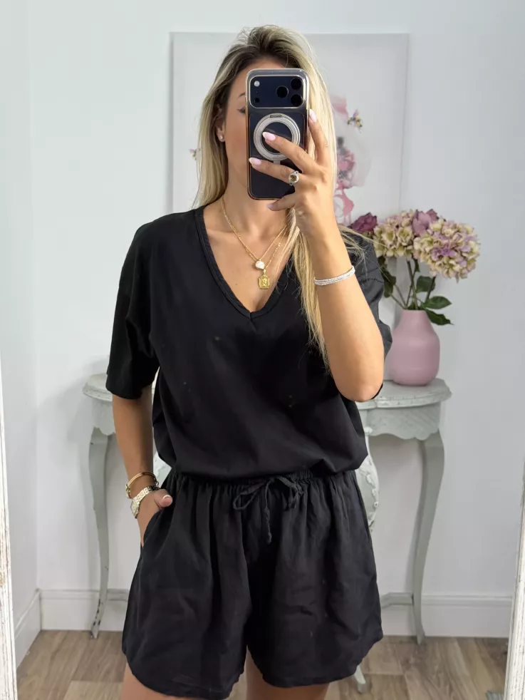 Camiseta Oslo negra