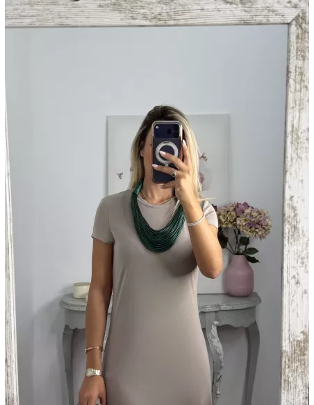 Colgantes cuerdas verde