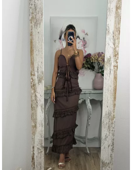Conjunto Mauro chocolate
