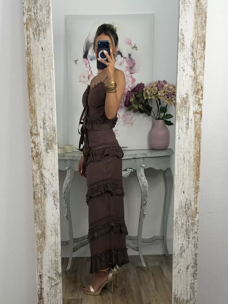 Conjunto Mauro chocolate