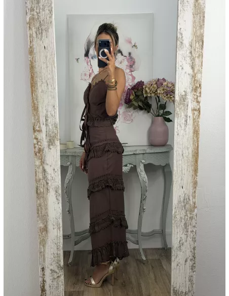 Conjunto Mauro chocolate