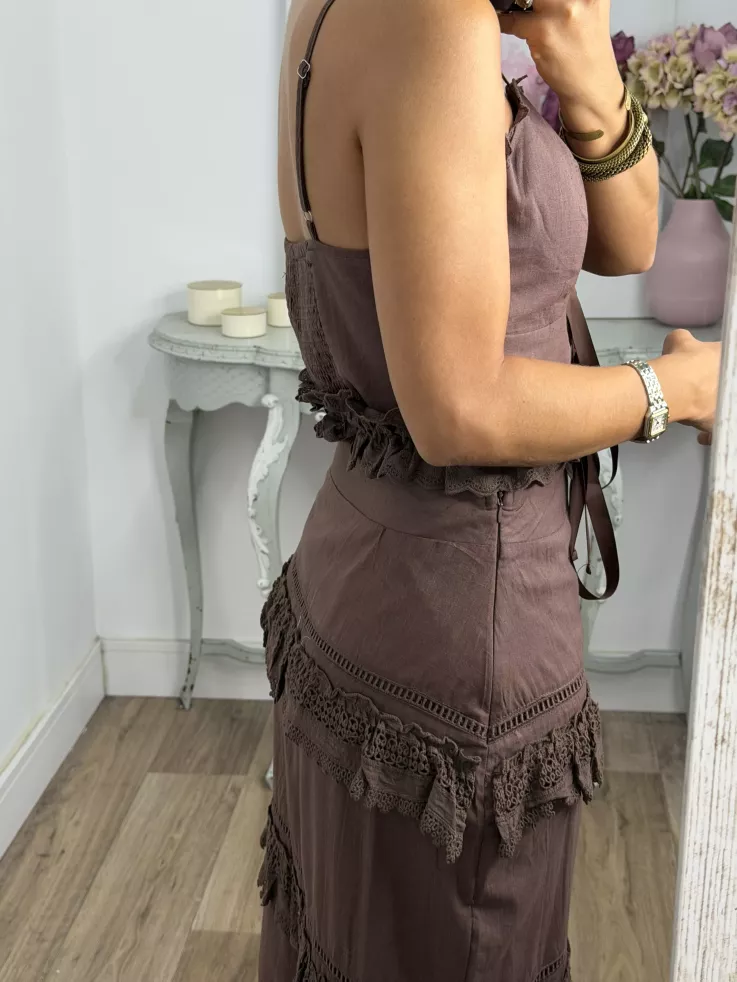Conjunto Mauro chocolate