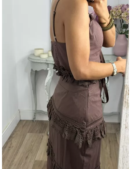 Conjunto Mauro chocolate
