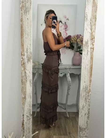 Conjunto Mauro chocolate
