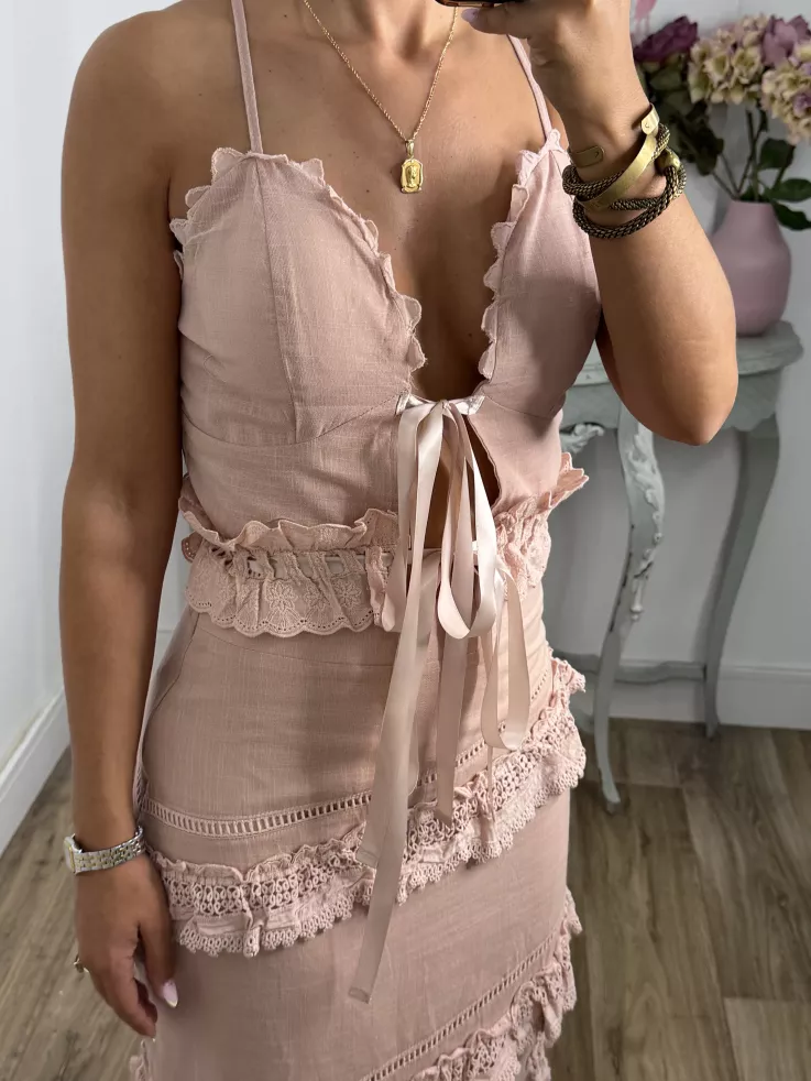 Conjunto Mauro rosa