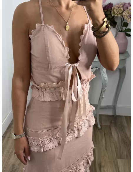 Conjunto Mauro rosa