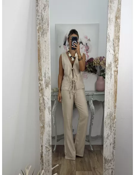 Conjunto Alameda beige
