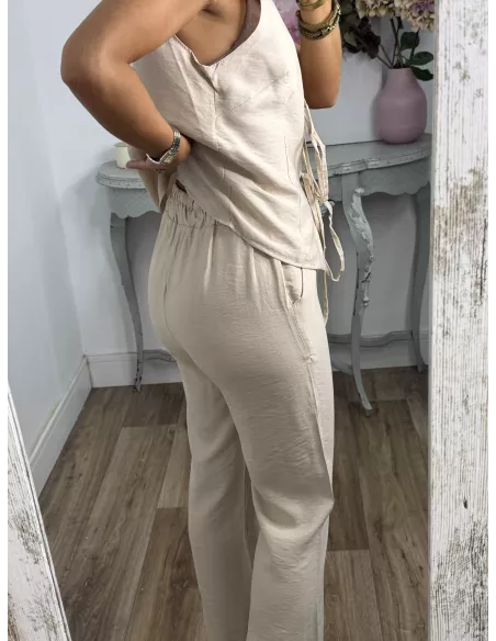 Conjunto Alameda beige