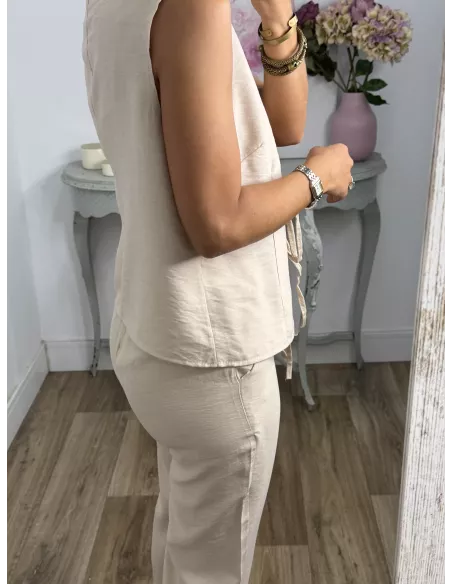Conjunto Alameda beige