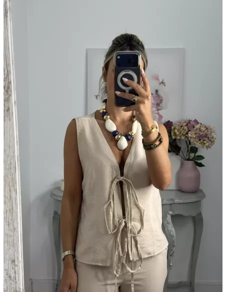 Conjunto Alameda beige
