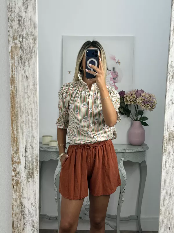 Short fluido teja