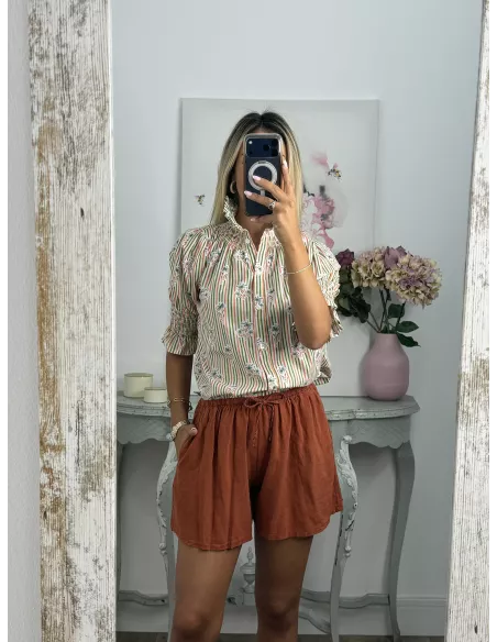 Short fluido teja